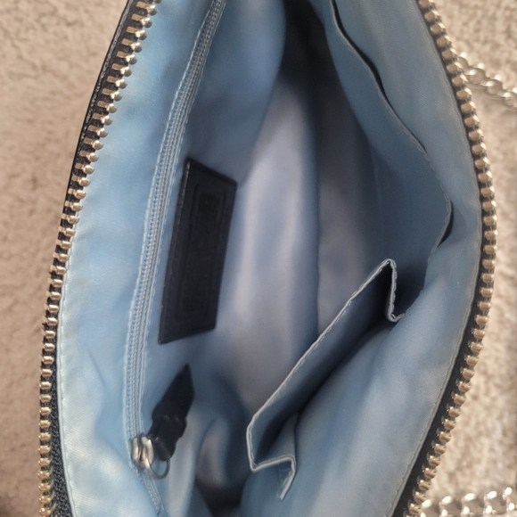 Coach Soho Chain Buckle Patent Black Leather Clutch Handbag - Picture 7 of 13